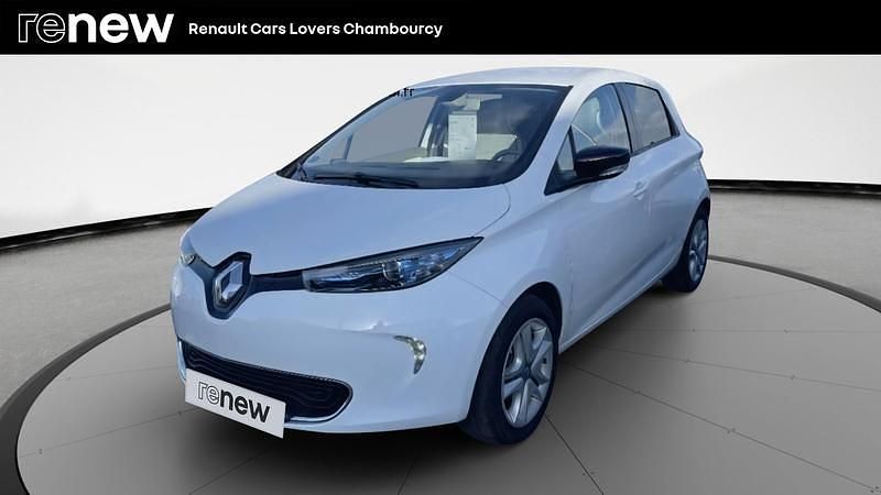 Blanc Utilisé 2019 Renault Zoe Zen Citadine | 7 480 € (Bon prix) - Image 1/4