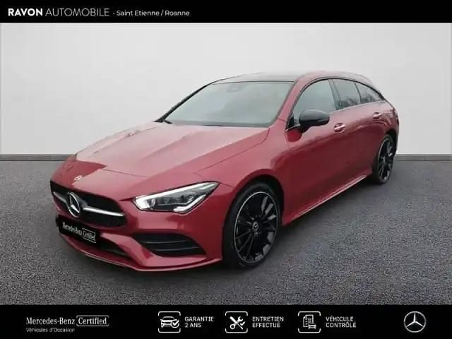 Patagonia red metallic paint Occasion 2022 Mercedes CLA250 Shooting Brake Break | 34 990 € - Image 1/4