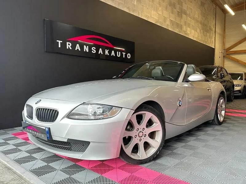 Gris Occasion 2007 BMW Z4 Sport Line Cabriolet | 14 990 € - Image 1/4