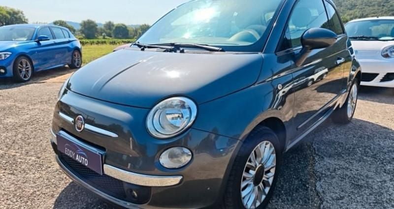 Gris Utilisé 2015 Fiat 500 Citadine | 4 490 € (Prix juste) - Image 1/4