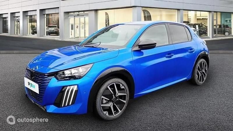 Bleu Utilisé 2024 Peugeot 208 GT Citadine | 25 490 € (Prix cher) - Image 1/4