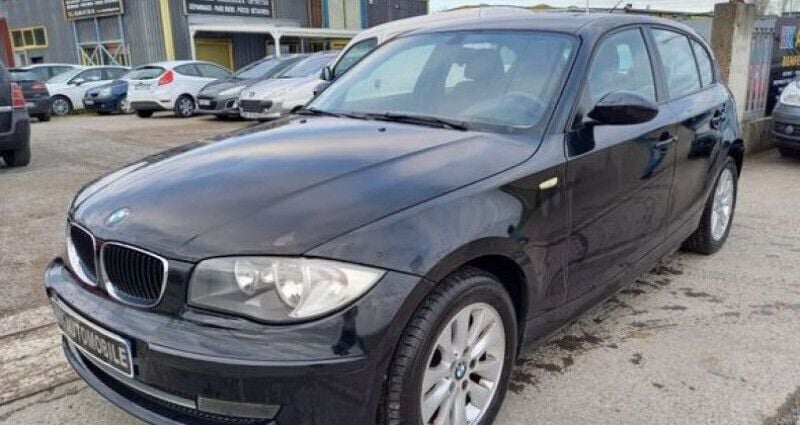 Noir Utilisé 2007 BMW 116 Citadine | 6 990 € (Prix juste) - Image 1/4