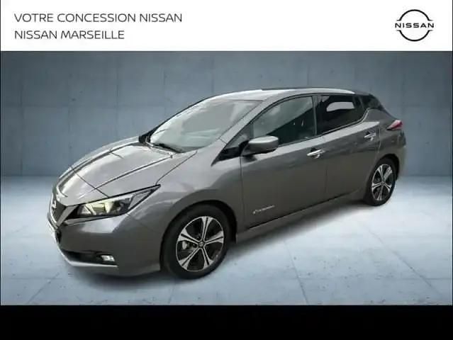 Gris squale Occasion 2019 Nissan Leaf N-Connecta Citadine | 11 990 € (Bon prix) - Image 1/4