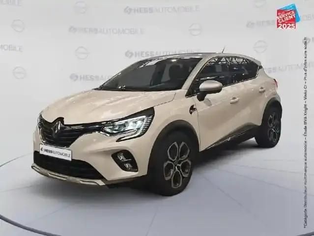 Blanc nacre/gris highland Occasion 2021 Renault Captur Intens SUV | 16 999 € (Prix juste) - Image 1/4