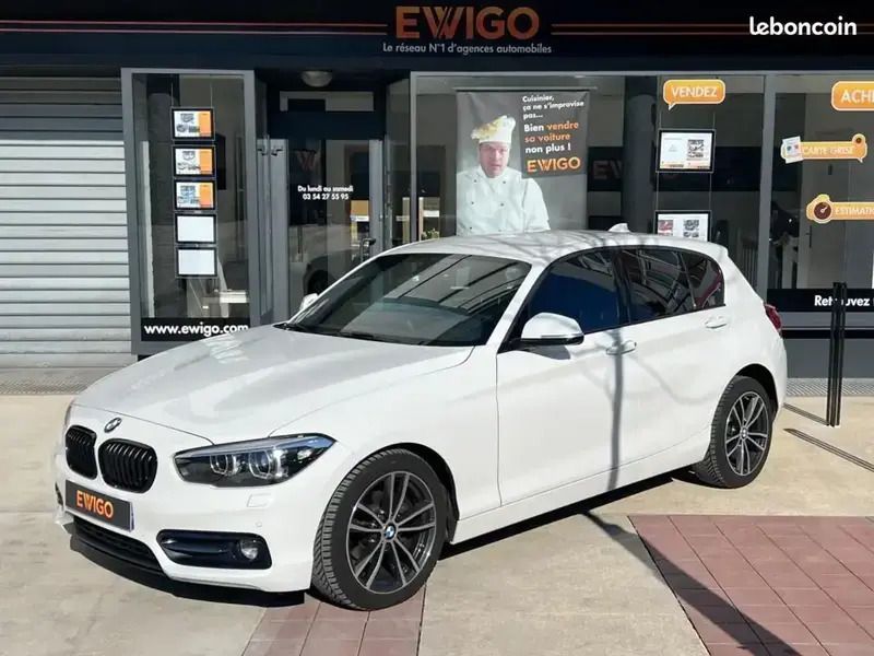 Blanc Utilisé 2019 BMW 118 M Sport Citadine | 18 990 € (Super prix) - Image 1/4
