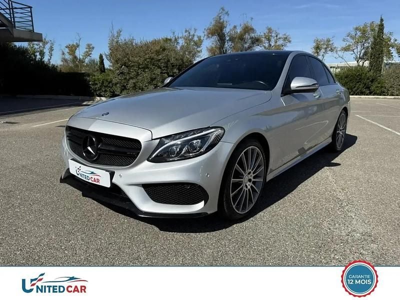 Gris Utilisé 2016 Mercedes C220 Sportline Berline | 21 990 € (Prix juste) - Image 1/4