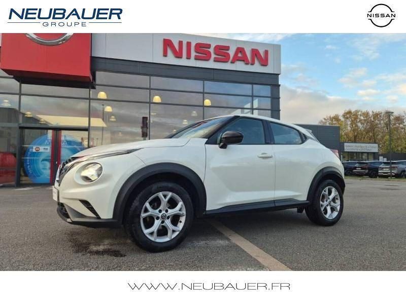 Blanc lunaire spéciale Utilisé 2020 Nissan Juke SUV | 13 980 € (Prix juste) - Image 1/4