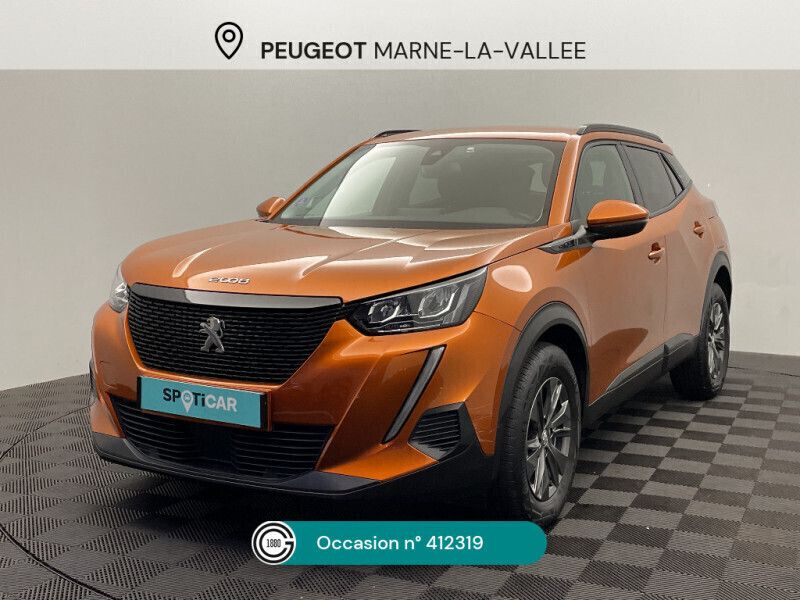 Beige Utilisé 2021 Peugeot 2008 Style SUV | 14 980 € (Prix juste) - Image 1/4