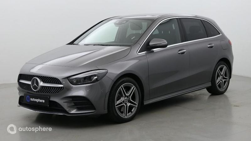 Gris montagne métallisé Utilisé 2022 Mercedes B250e AMG line Monospace | 33 999 € (Super prix) - Image 1/4