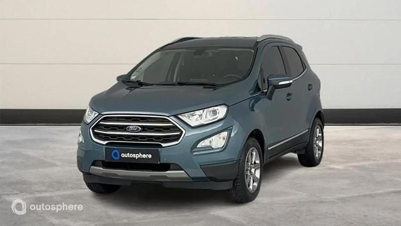 Bleu Occasion 2019 Ford Ecosport Titanium SUV | 12 799 € (Bon prix) - Image 1/4