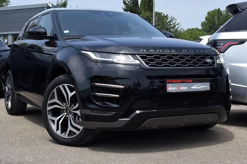 Noir Utilisé 2019 Land Rover Range Rover evoque R-Dynamic SUV | 25 900 € (Prix juste) - Image 1/4