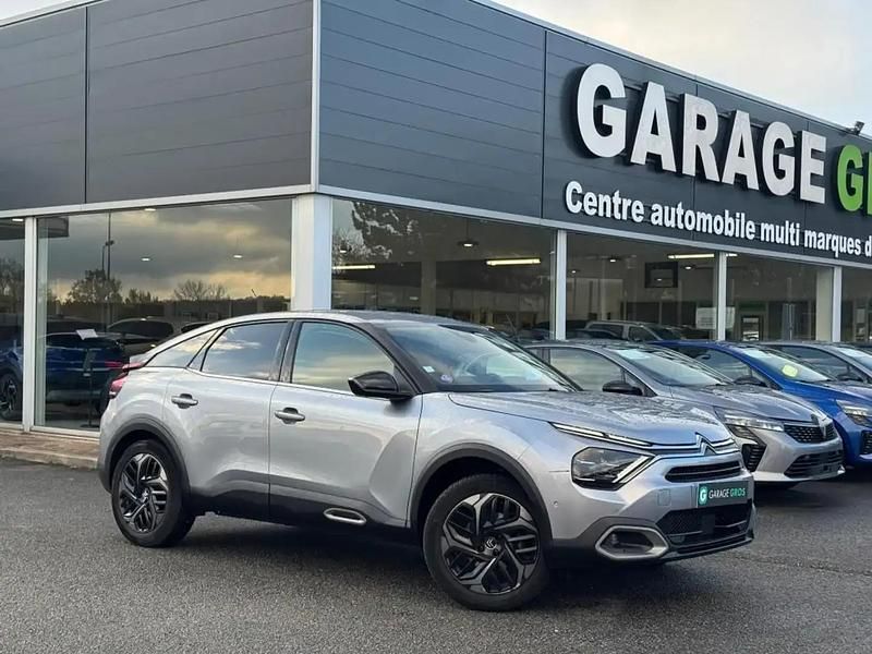 Gris Occasion 2021 Citroën C4 PureTech Berline | 13 690 € (Bon prix) - Image 1/4