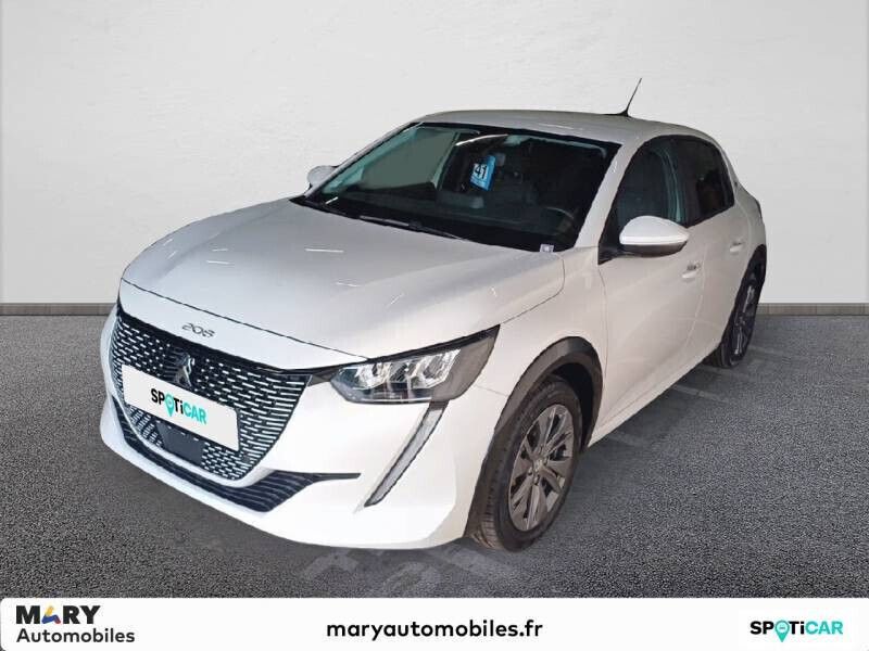 Blanc Utilisé 2021 Peugeot e-208 Style Citadine | 14 990 € (Prix juste) - Image 1/4
