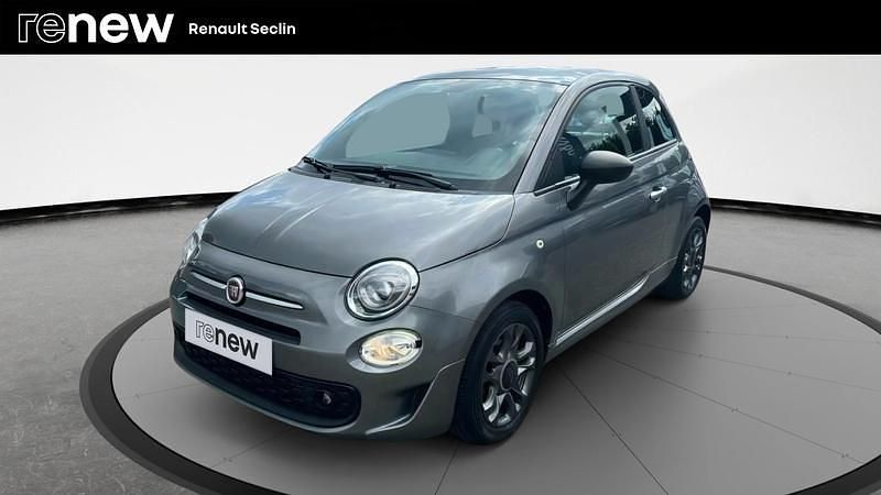Gris Utilisé 2022 Fiat 500 S Citadine | 12 999 € (Prix cher) - Image 1/4