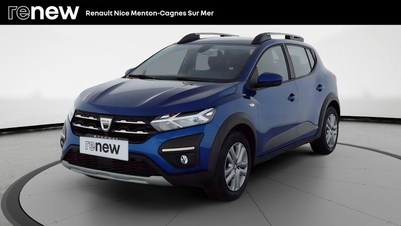 Bleu Utilisé 2021 Dacia Sandero Citadine | 12 499 € (Bon prix) - Image 1/3