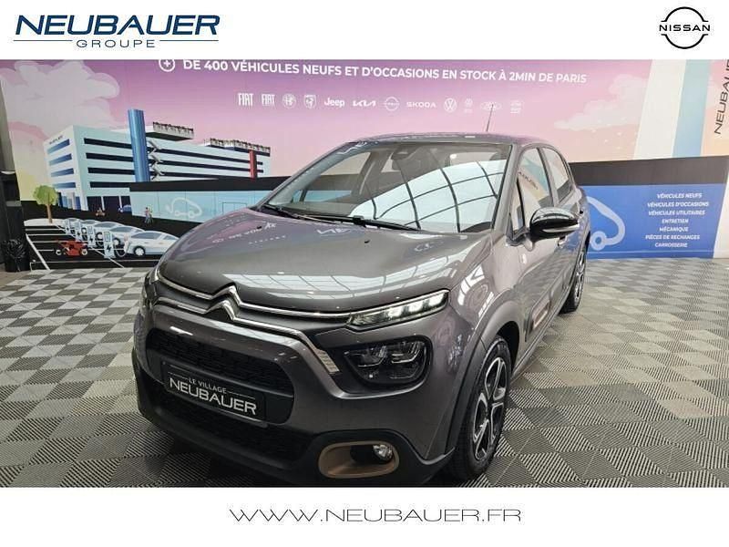 Gris platinium (m) Utilisé 2023 Citroën C3 PureTech Berline | 10 990 € - Image 1/4