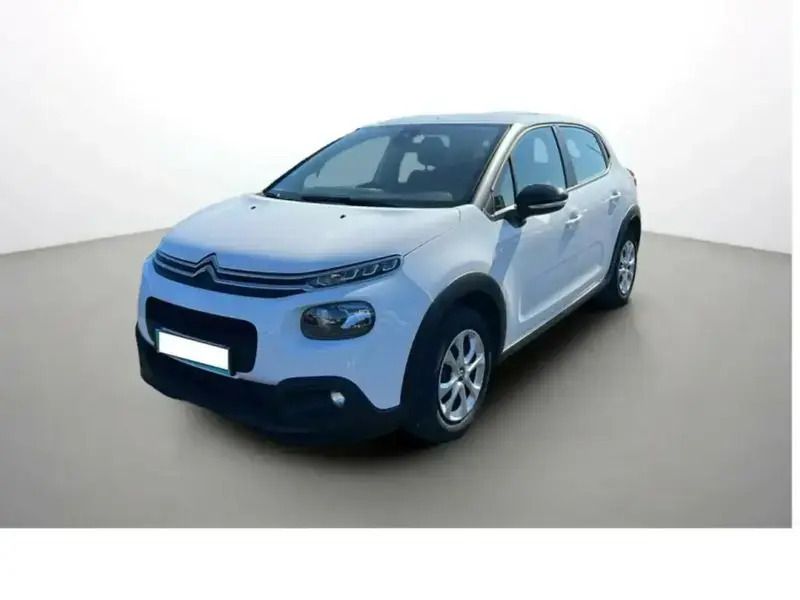 Blanc Utilisé 2019 Citroën C3 Feel Citadine | 9 990 € (Prix juste) - Image 1/4