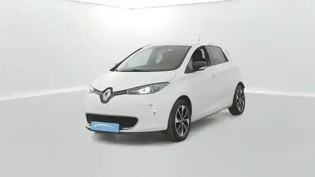Blanc glacier Occasion 2019 Renault Zoe Citadine | 10 490 € (Prix juste) - Image 1/4