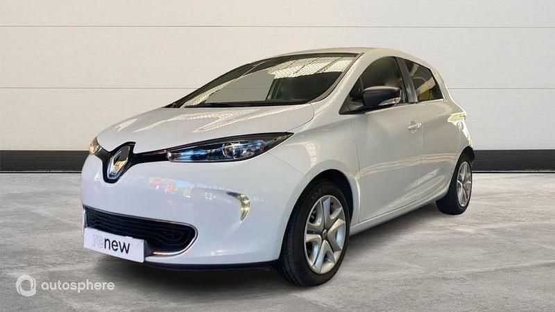 Blanc Utilisé 2019 Renault Zoe Business Citadine | 8 999 € (Prix assez cher) - Image 1/4