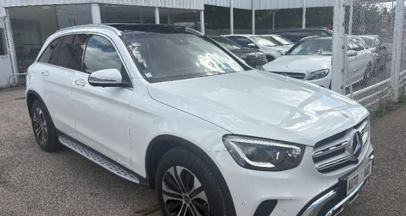 Blanc Occasion 2019 Mercedes GLC220 Avantgarde SUV | 32 900 € (Prix assez cher) - Image 1/4