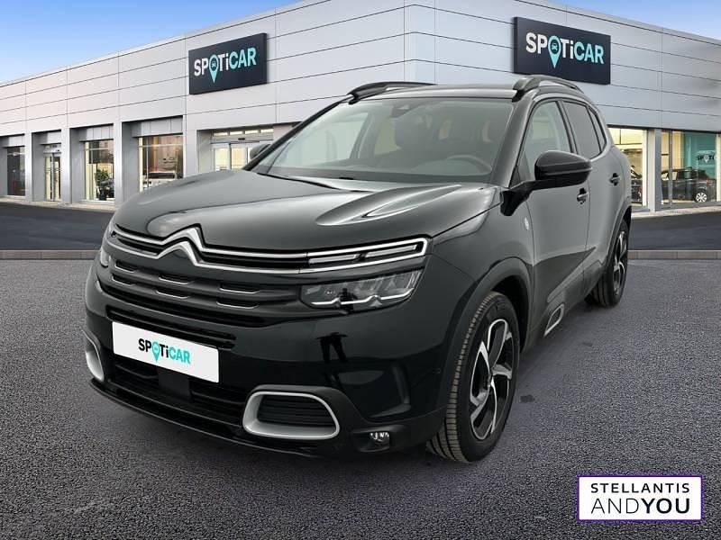 Noir Utilisé 2021 Citroën C5 Aircross PureTech SUV | 17 990 € (Bon prix) - Image 1/4