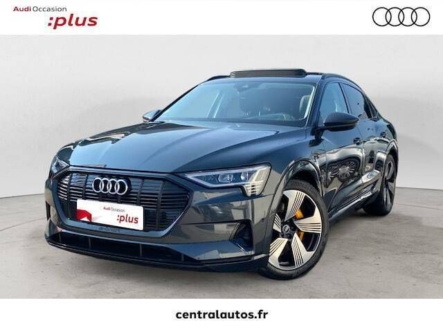 Gris manhattan métallisé Utilisé 2021 Audi e-tron Sportback Advanced SUV | 69 990 € - Image 1/4