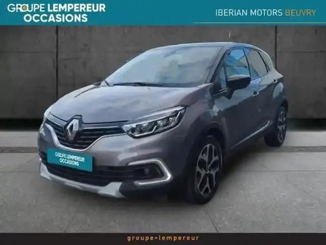 Gris platine/noir etoilé Occasion 2019 Renault Captur Intens SUV | 14 980 € (Prix juste) - Image 1/4