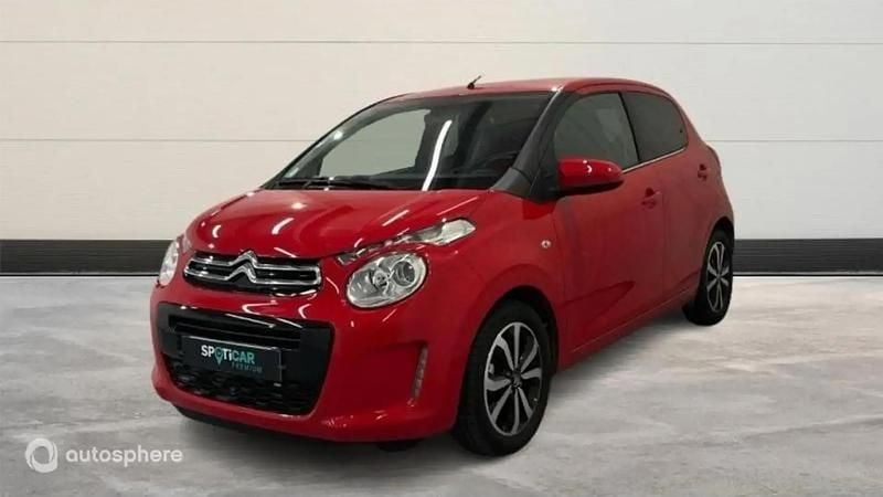 Rouge Occasion 2021 Citroën C1 Shine Citadine | 9 999 € (Prix juste) - Image 1/4