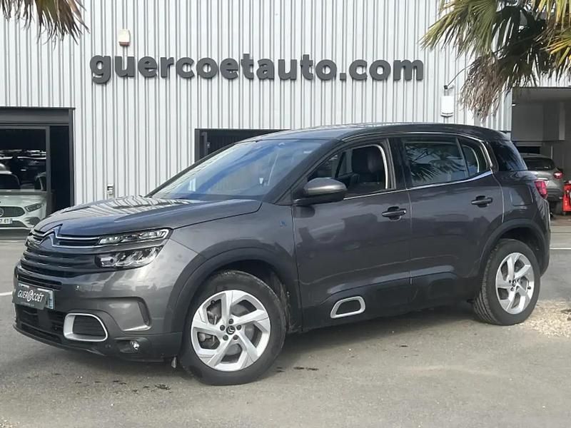 Gris Utilisé 2021 Citroën C5 Aircross Business Class SUV | 17 490 € (Bon prix) - Image 1/4