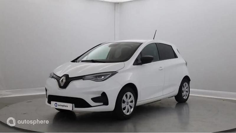 Blanc Utilisé 2020 Renault Zoe Life Citadine | 8 499 € (Super prix) - Image 1/4