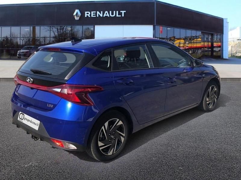 Occasion Hyundai i20 100 ch (73 kW) 2021 Bleu Citadine