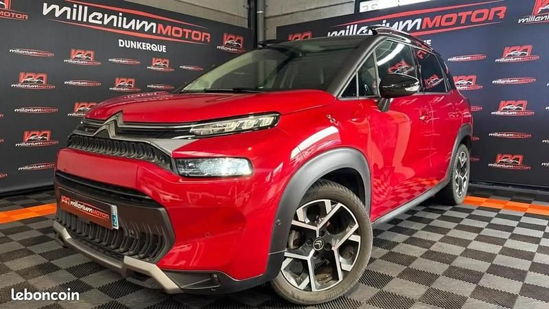 Rouge Utilisé 2022 Citroën C3 Aircross Shine SUV | 15 990 € (Prix juste) - Image 1/4