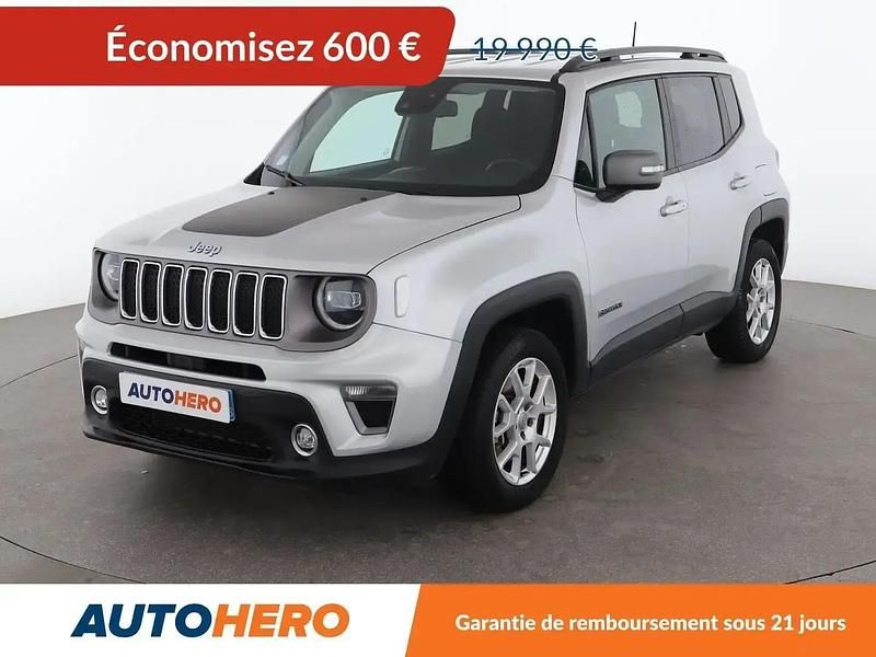 Gris Utilisé 2020 Jeep Renegade Limited SUV | 19 390 € (Super prix) - Image 1/2