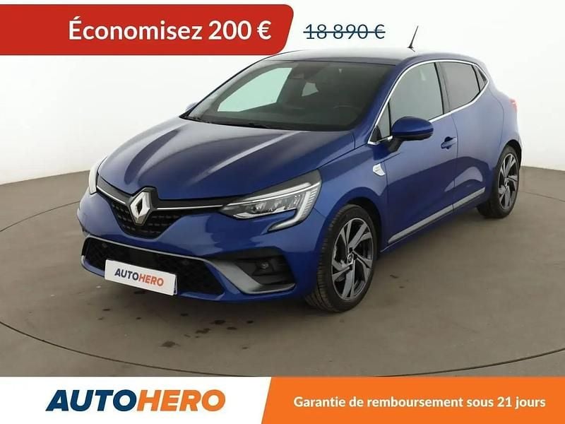 Bleu Occasion 2019 Renault Clio IV RS Line Citadine | 18 690 € (Prix assez cher) - Image 1/2