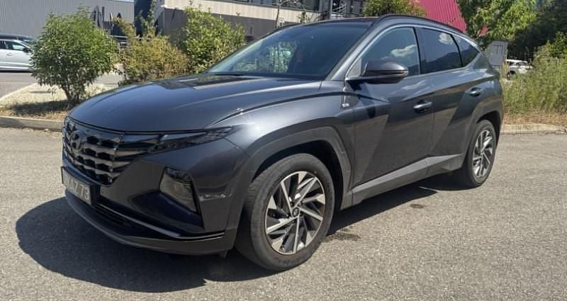 Gris Utilisé 2021 Hyundai Tucson SUV | 17 990 € (Bon prix) - Image 1/4