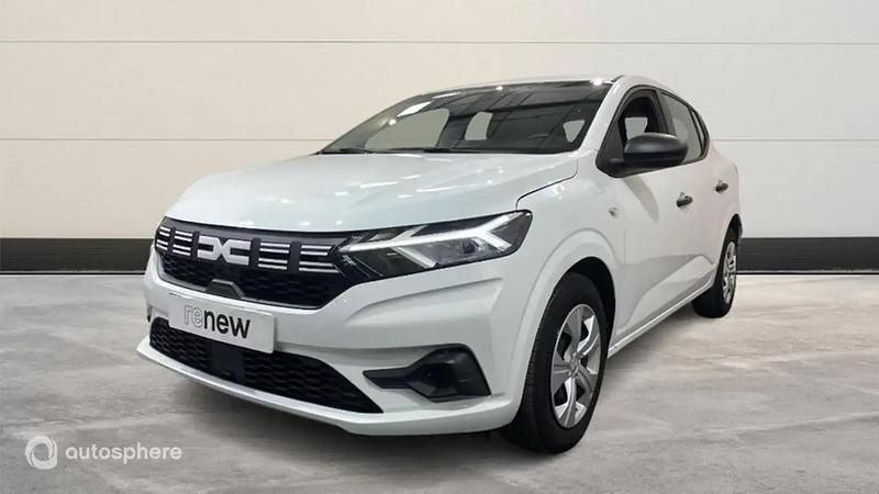 Blanc Utilisé 2023 Dacia Sandero Essentiel Citadine | 11 799 € (Bon prix) - Image 1/4