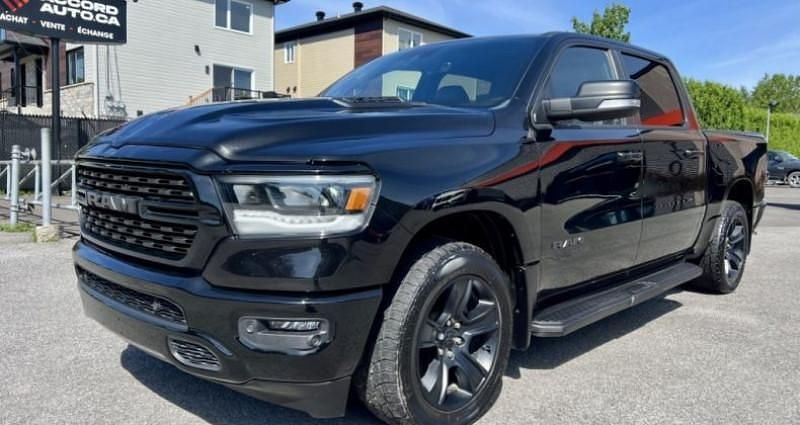 Noir Utilisé 2022 Dodge Ram Pick-up | 45 261 € (Prix juste) - Image 1/4