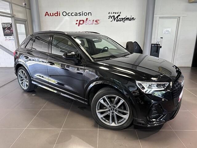 Noir Occasion 2021 Audi Q3 S-Line SUV | 31 490 € (Prix juste) - Image 1/4