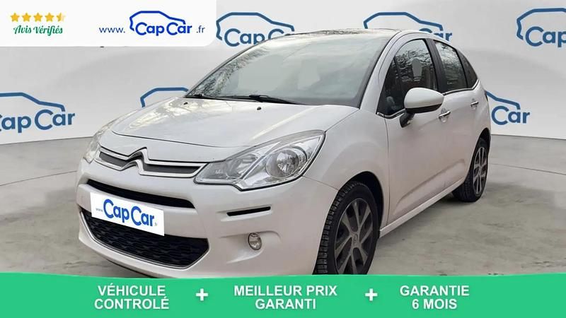 Blanc Occasion 2016 Citroën C3 Feel Citadine | 4 800 € (Bon prix) - Image 1/4