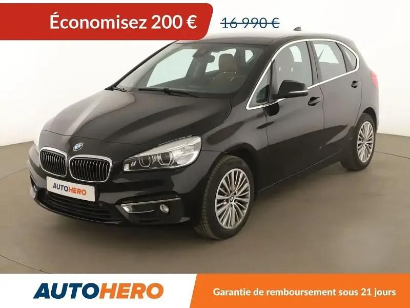 Noir Utilisé 2018 BMW 216 Active Tourer Luxury Line Monospace | 16 790 € (Prix juste) - Image 1/2