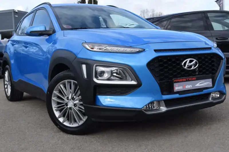 Bleu Utilisé 2018 Hyundai Kona SUV | 13 900 € (Prix assez cher) - Image 1/4
