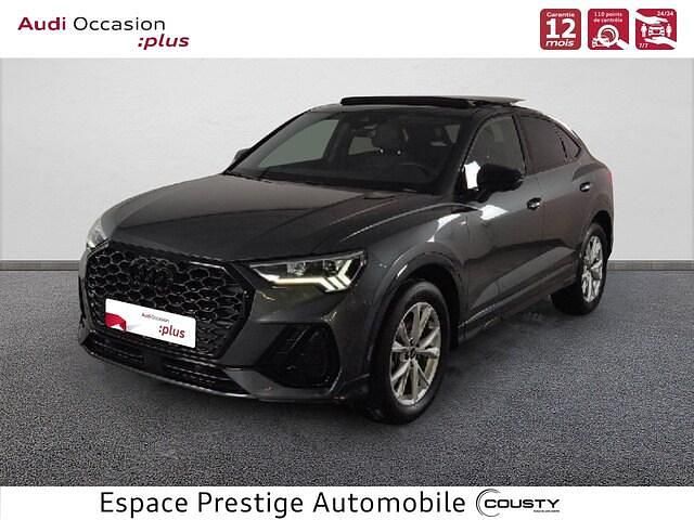 Gris daytona nacré Utilisé 2025 Audi Q3 Sportback S-line plus SUV | 48 690 € (Prix juste) - Image 1/4