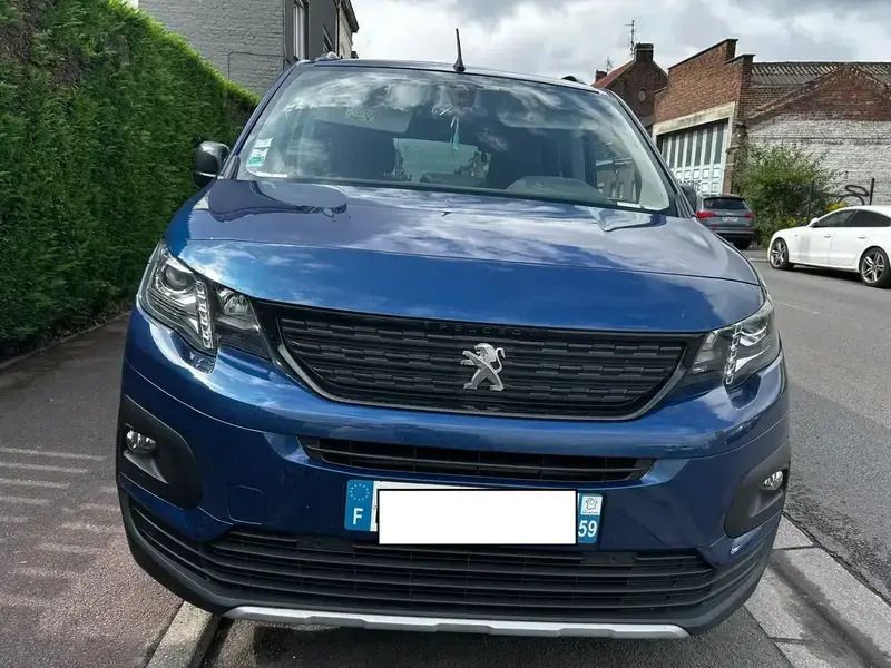 Bleu Utilisé 2019 Peugeot Rifter S Monospace | 17 000 € (Super prix) - Image 1/4