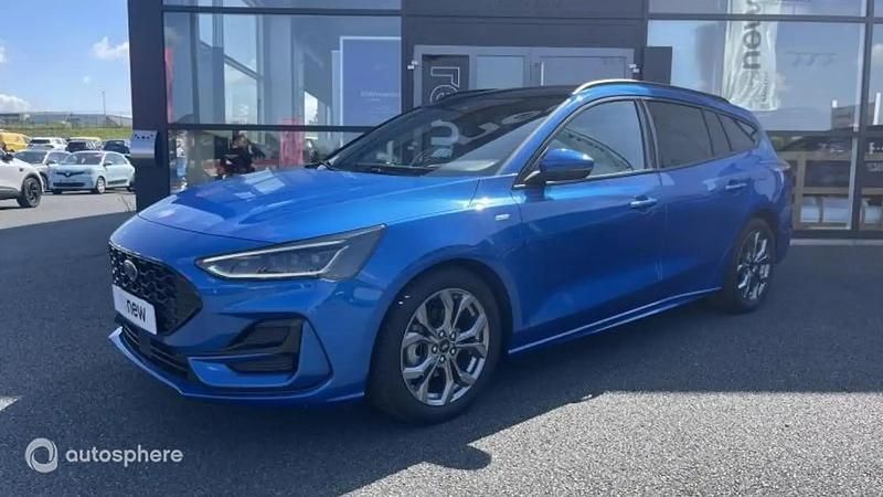 Bleu Utilisé 2023 Ford Focus ST-Line Break | 24 499 € (Prix juste) - Image 1/4