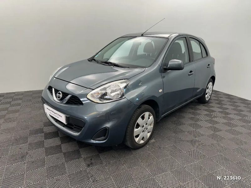 Gris Utilisé 2016 Nissan Micra Acenta Citadine | 8 490 € (Prix juste) - Image 1/4