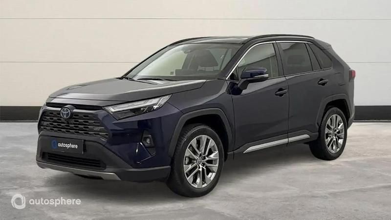 Bleu Utilisé 2024 Toyota RAV4 Hybrid Lounge SUV | 42 299 € (Prix juste) - Image 1/4