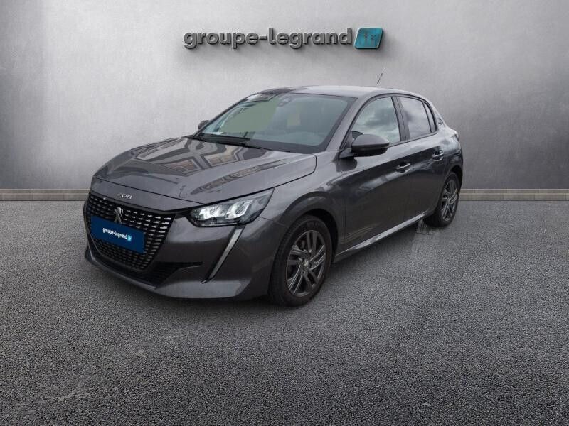 Gris Utilisé 2021 Peugeot 208 Style Citadine | 12 990 € (Prix juste) - Image 1/4