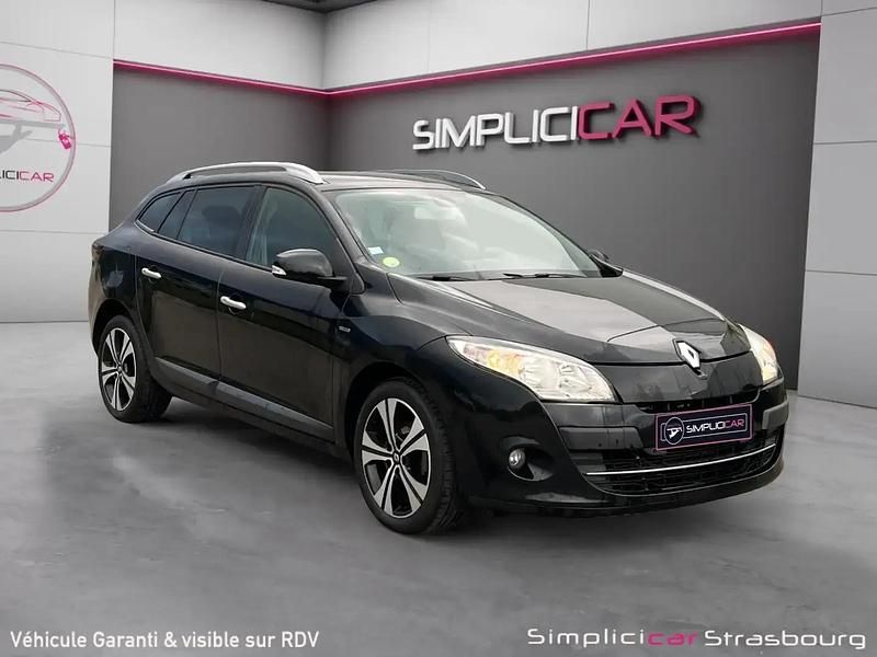 Noir Utilisé 2011 Renault Mégane GrandTour Bose Edition Break | 3 990 € - Image 1/4