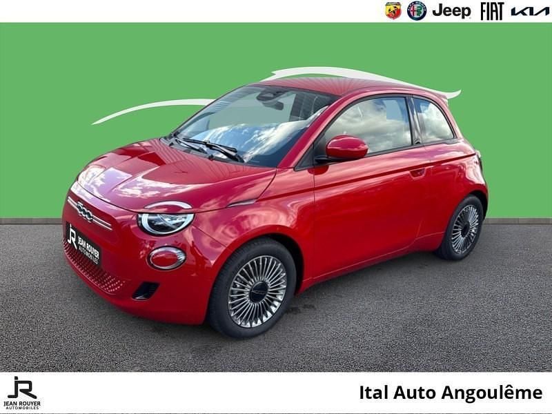 Rouge Utilisé 2024 Fiat 500e Berline | 22 899 € (Prix juste) - Image 1/4