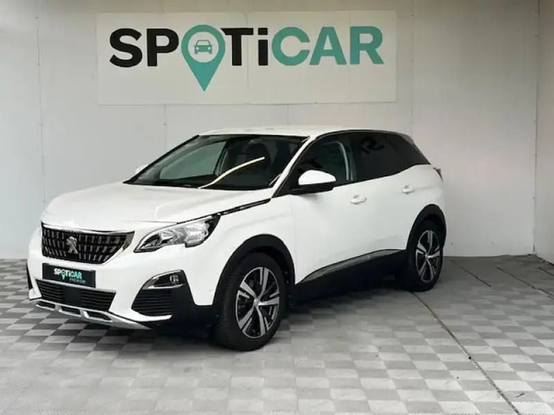 Blanc Utilisé 2019 Peugeot 3008 Allure SUV | 15 490 € (Prix assez cher) - Image 1/4